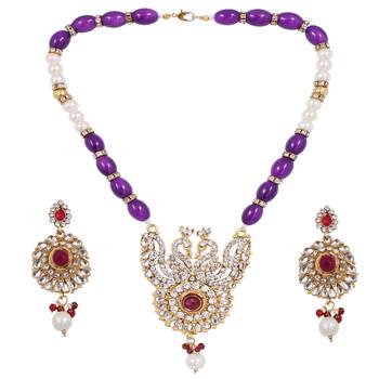Purple necklaces 1