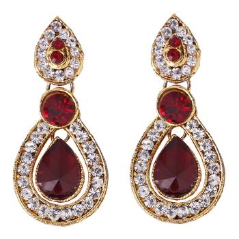 Maroon necklaces 3