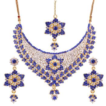 Blue necklaces 2