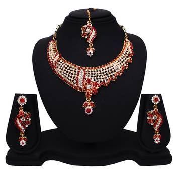 Maroon necklaces 1