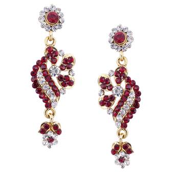 Maroon necklaces 3