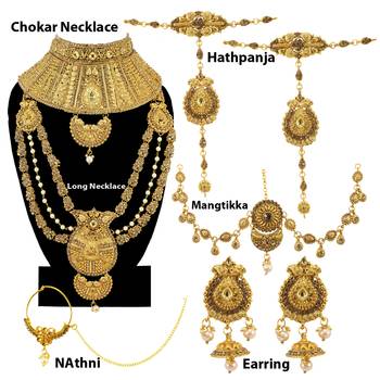 Gold necklaces 1