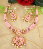 Pink necklaces
