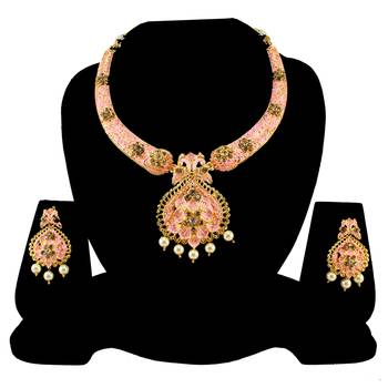 Pink necklaces 2