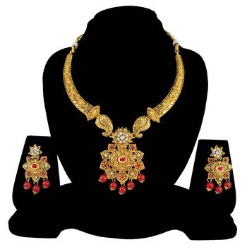 Maroon necklaces 1
