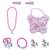 Designer kids Jewellery Set With Butterfly Shape Box For Girls Kids  Pcs 5