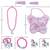 Designer kids Jewellery Set With Butterfly Shape Box For Girls Kids  Pcs 5