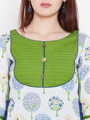 Multicolor printed cotton kurtas-and-kurtis 5