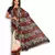 Black & Beige Silk Saree with Batik Work