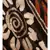 Black & Beige Silk Saree with Batik Work