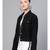 Black Distress Look Denim Jacket