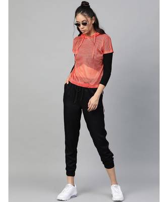 Black Rib Twisted Knot Crop Top 4