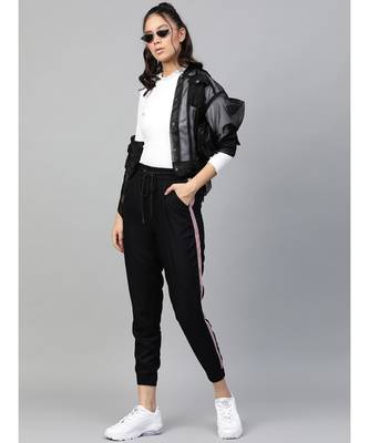 White Rib High Neck Full Sleeve Top 4