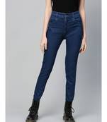 Navy Basic Regular Jeans