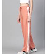 Peach Terry Side Tape Drawstring Pants