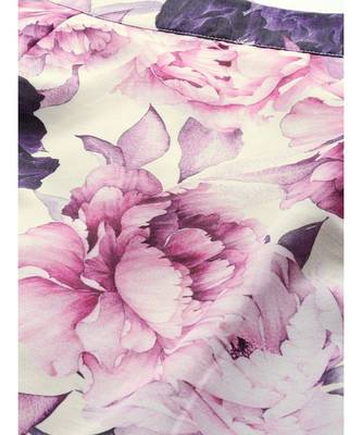 Pink Floral Pencil Skirt 5