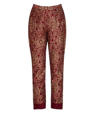 Show Shaa Barn Red SCOTTISH THISTLE KURTA SET 5