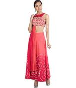 Show Shaa Assymetric SIDE PANEL CHIFFON TOP & SPIRAL Evil Eye FLARED PANT