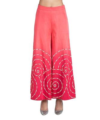Show Shaa Assymetric SIDE PANEL CHIFFON TOP & SPIRAL Evil Eye FLARED PANT 4