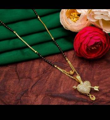 White diamond mangalsutra 1