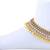 White diamond anklets