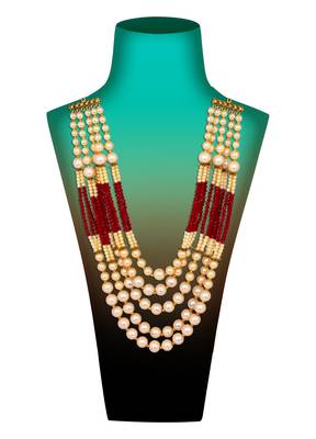 Multicolor mother of pearl designer-jewellery 2