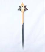 Designer Leaf Wooden Hair stick Multicolorhair-accessories