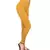 Golden Yellow  ankle length premium shapewear leggings for ladies & girls