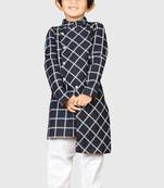 Kids Black Kurta Pyjama Set For Boys 
