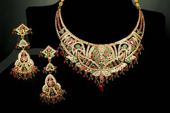 Multicolor pearl necklace-sets 1