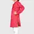Kids Red Kurta Pyjama For Boys