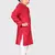 Kids Red Kurta Pyjama For Boys