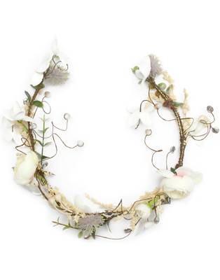 Beautiful 1 Pc Multicolor Bridal Flower Hair Accessory/ HeadPiece for women and girls 1