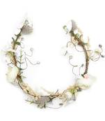 Beautiful 1 Pc Multicolor Bridal Flower Hair Accessory/ HeadPiece for women and girls