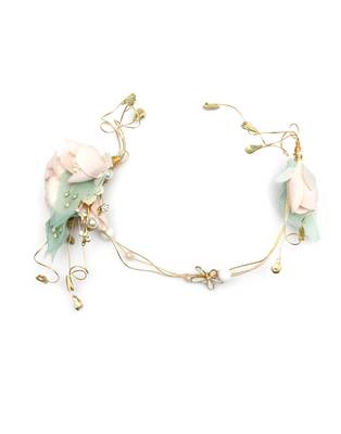 Beautiful 1 Pc Multicolor Bridal Flower Hair Accessory/ HeadPiece for Women and Girls 1