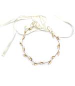 Beautiful 1 Pc Golden Bridal Flower Hair Accessory/ HeadPiece for Women and Girls