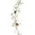 Beautiful 1 Pc White and Golden Bridal Flower Hair Accessory/ HeadPiece for Women and Girls