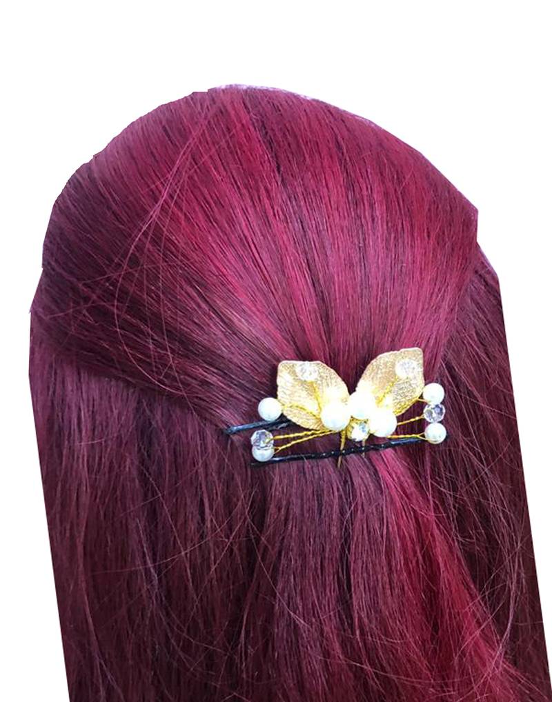 Trends Beautiful Bridal Hair Pins for Women And Girls (Pack of 4)