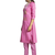 Baby-pink hand embroidery cotton salwar