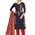 Navy-blue gotta patti cotton salwar
