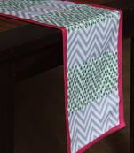 multicolor printed polyester table runner