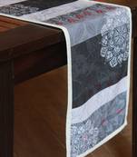 multicolor printed cotton table runner