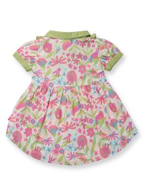 Multicolor printed cotton girls-dresses 2