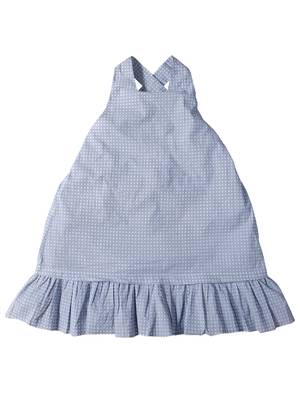 Multicolor printed cotton girls-dresses 1