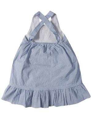 Multicolor printed cotton girls-dresses 2