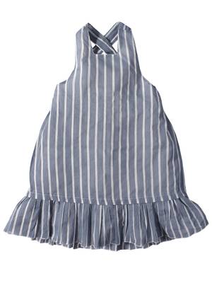 Multicolor printed cotton girls-dresses 1