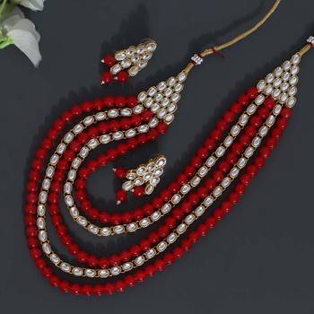Red necklace-sets 1