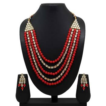 Red necklace-sets 2