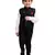 Black plain cotton silk boys-suit