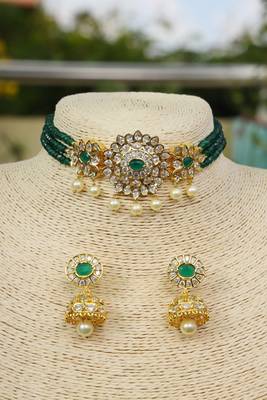 Multicolor zircon  chokers 1